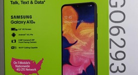 New
													Samsung Galaxy A10e - Unlocked, Black, 32 GB, 2 GB, SM-A102U1, photo 1 of 2
