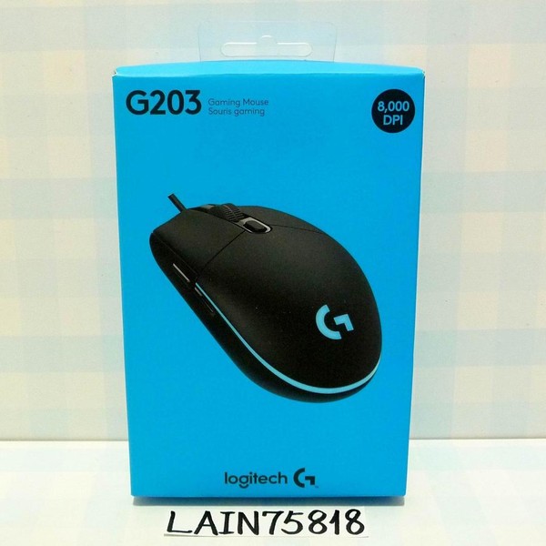 Logitech G203 Prodigy Wired Gaming Mouse - Black