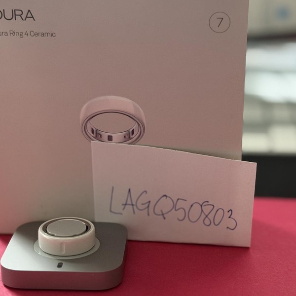 Oura Ring Gen 4 - Tide, 4, Ceramic
