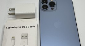 Good
													Apple iPhone 13 Pro Max - Unlocked, Sierra Blue, 256 GB, A2484, photo 2 of 7
