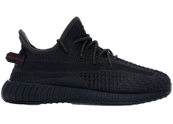 adidas Yeezy Boost 350 V2 Black (Kids) (Non-Reflective) for sale