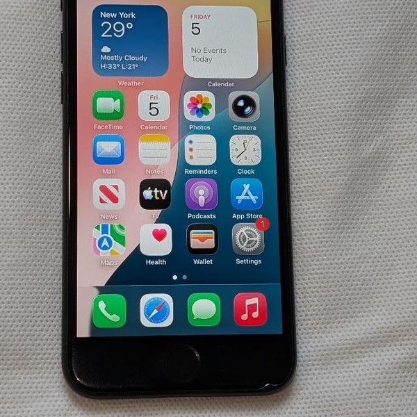 Apple iPhone SE 2nd Gen 2020 - Unlocked, 64 GB, Black, A2275