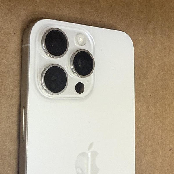 Apple iPhone 15 Pro Max - Unlocked, 256 GB, White, A2849