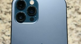 Good
													Apple iPhone 12 Pro Max - Unlocked, Pacific Blue, 256 GB, A2342, photo 1 of 14