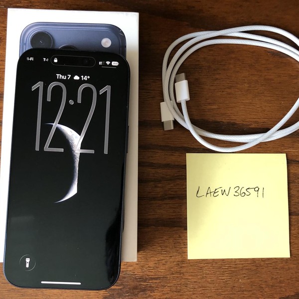Apple iPhone 17 Pro - Unlocked, 256 GB, Deep Blue, A3256