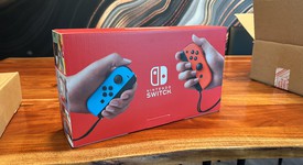 New
													Nintendo Switch - Red & Blue, 32 GB, Mario Red & Blue Edition, photo 4 of 4