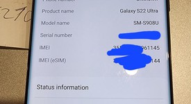 Good
													Samsung Galaxy S22 Ultra - T-Mobile, Black, 256 GB, 12 GB, SM-S908U, photo 2 of 6
