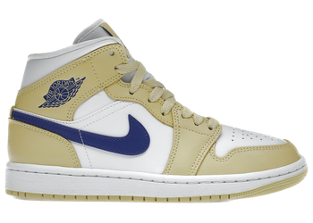 Jordan 1 Mid Lemon Wash Lapis (Women's) for sale