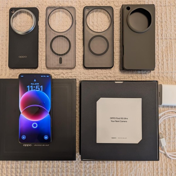 Oppo Find X9 Ultra - Unlocked Non-US, 512 GB, Tundra Umber, 12 GB