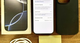 Good
													Apple iPhone 16 Pro - Unlocked, Black, 256 GB, A3083, photo 1 of 17