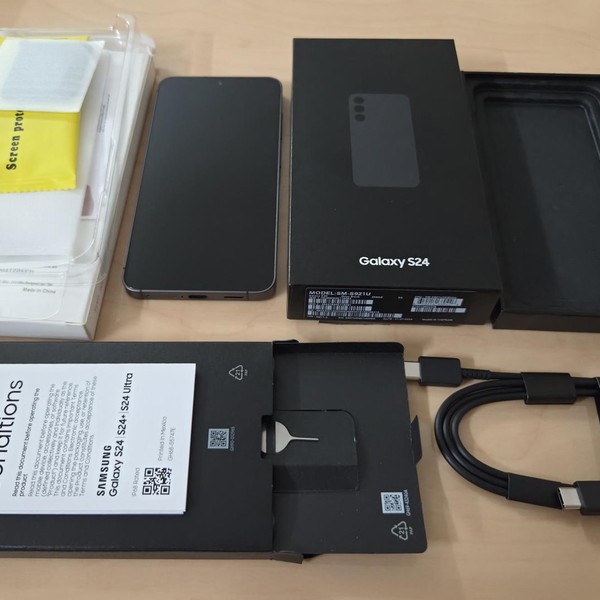 Samsung Galaxy S24 - T-Mobile, 256 GB, Black, 8 GB, SM-S921U