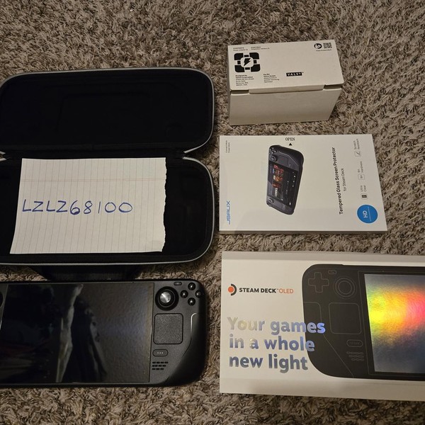 Steam Deck OLED - 512 GB, Black, 16 GB, AMD