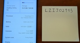 Good
													OnePlus 10 Pro - Unlocked, Black, 128 GB, 8 GB, NE2215, photo 1 of 8