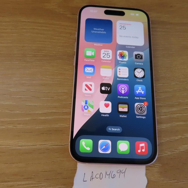 Apple iPhone 15 - T-Mobile, 128 GB, Pink, A2846