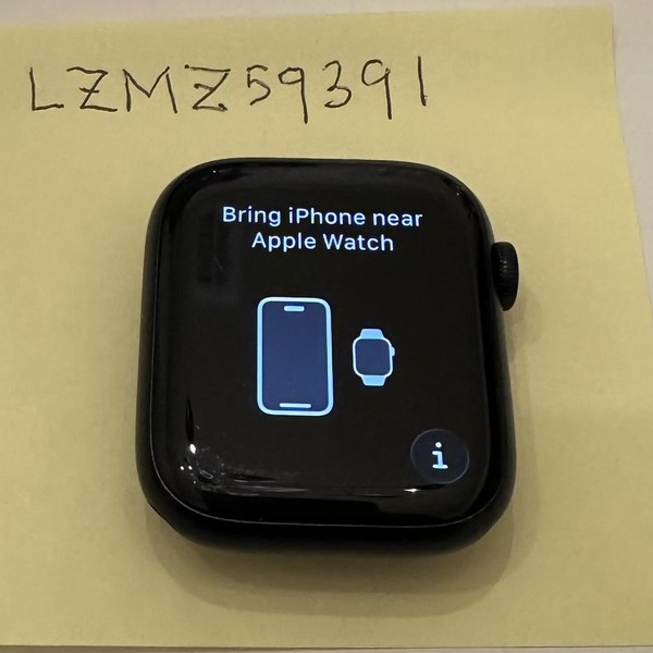Apple Watch Series 9 45mm - Unlocked, Midnight, A2984 - Cellular, Aluminum