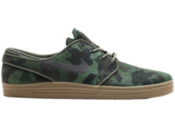 Nike SB Lunar Stefan Janoski Green Camo for sale