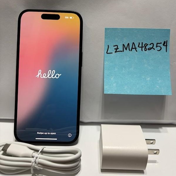 Apple iPhone 15 - Unlocked, 128 GB, Black, A2846