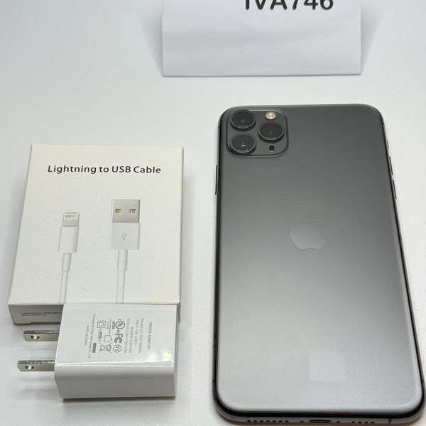 Apple iPhone 11 Pro Max - Unlocked, 64 GB, Gray, A2161