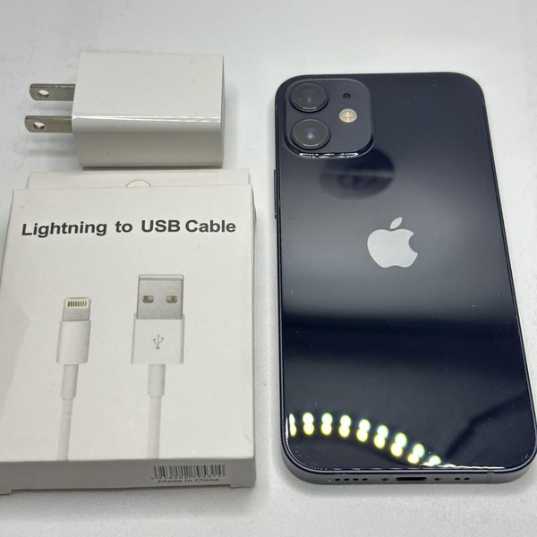 Apple iPhone 12 Mini - Unlocked, 64 GB, Black, A2176