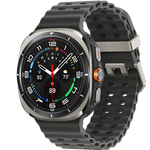 Samsung Galaxy Watch Ultra (2025) - Unlocked, Titanium Silver, SM-L705, 47mm