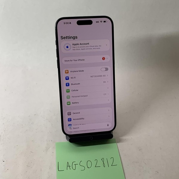 Apple iPhone 15 Pro Max - Unlocked, 256 GB, Blue, A2849