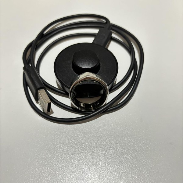 Oura Ring Gen 3 - Silver, Size 11, Heritage