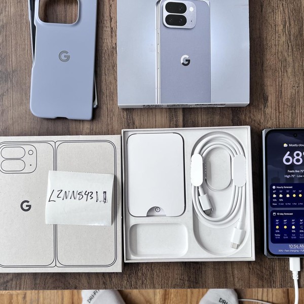 Google Pixel 10 Pro Fold - Verizon, 256 GB, Moonstone, GU0NP