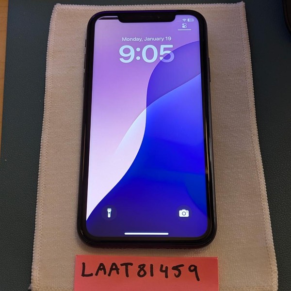 Apple iPhone Xr - Unlocked, 128 GB, Black, A1984