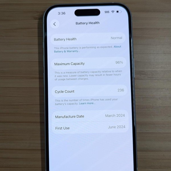 Apple iPhone 15 - Unlocked, 128 GB, Green, A2846