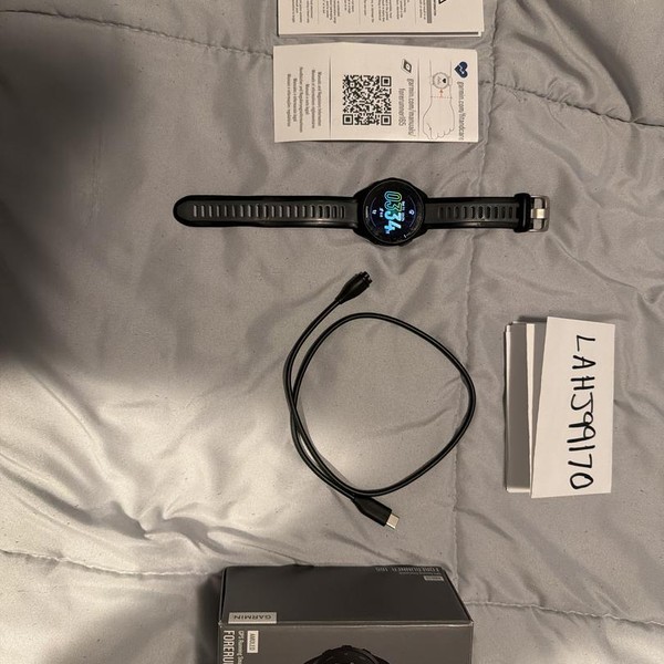 Garmin Forerunner 165 - Black, Standard