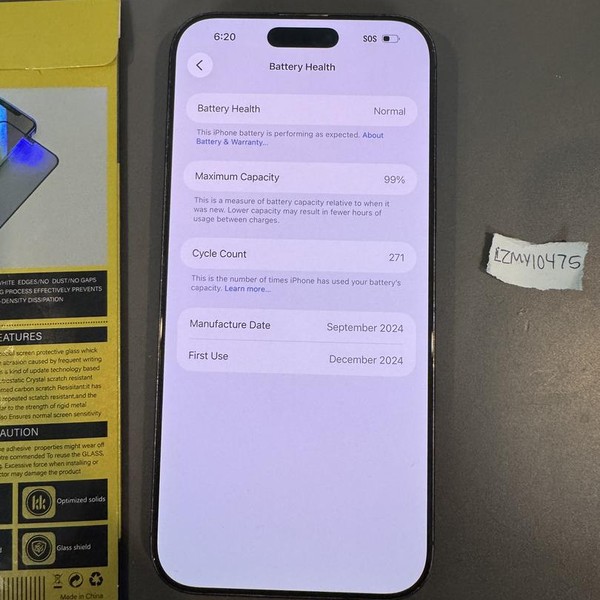 Apple iPhone 16 Pro Max - Unlocked, 256 GB, Black, A3084