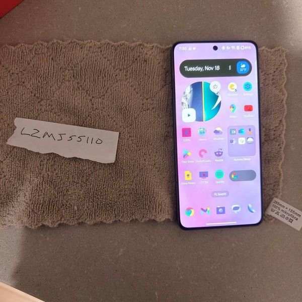 OnePlus 13R - Unlocked, 256 GB, Nebula Noir, 12 GB