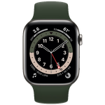 Good Apple Watch Series 6 40mm - Silver, A2291 - GPS, Aluminum