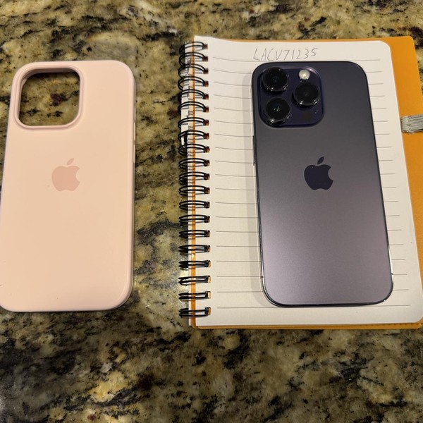 Apple iPhone 14 Pro - Unlocked, 256 GB, Purple, A2650