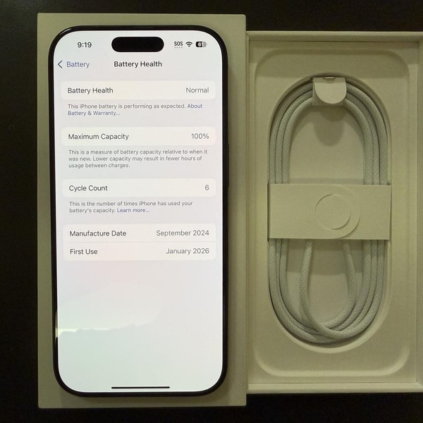 Apple iPhone 16 Pro - Unlocked, 128 GB, Black, A3083