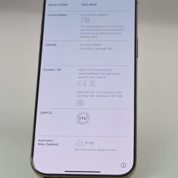 Apple iPhone 16 Pro Max - Unlocked, 256 GB, Desert, A3084