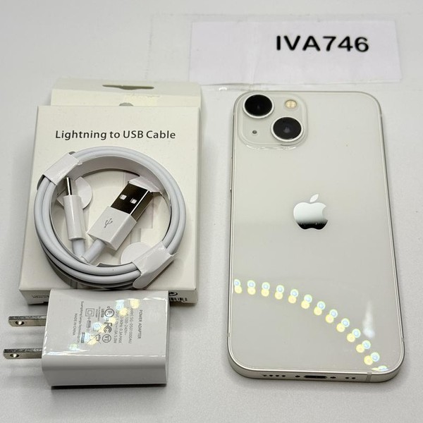 Apple iPhone 13 Mini - Unlocked, 256 GB, Starlight, A2481