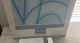 Mint
													iMac 2021 24" - Apple M1, Blue, 256 GB, 8 GB, photo 1 of 11