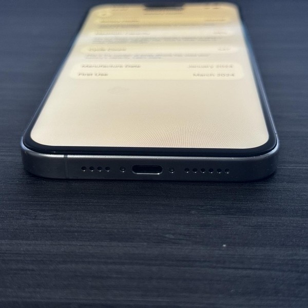 Apple iPhone 15 Pro Max - Unlocked, 256 GB, Natural, A2849