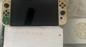 Good
													Nintendo Switch - OLED - White, 64 GB, The Legend of Zelda: Tears of the Kingdom Edition, photo 1 of 4