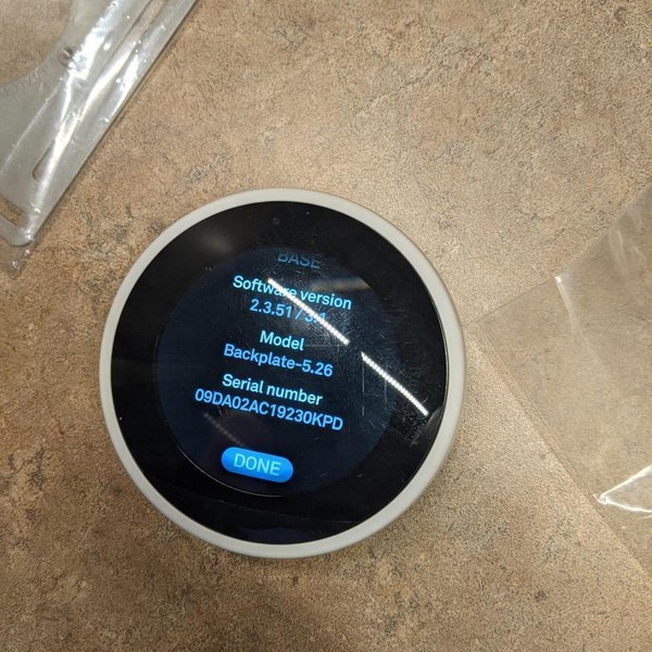 Nest Thermostat 3rd Gen - White