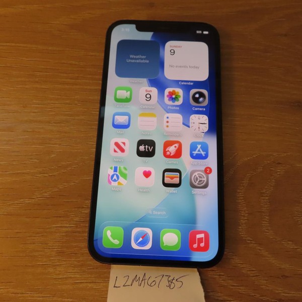 Apple iPhone 12 - Unlocked, 128 GB, Black, A2172