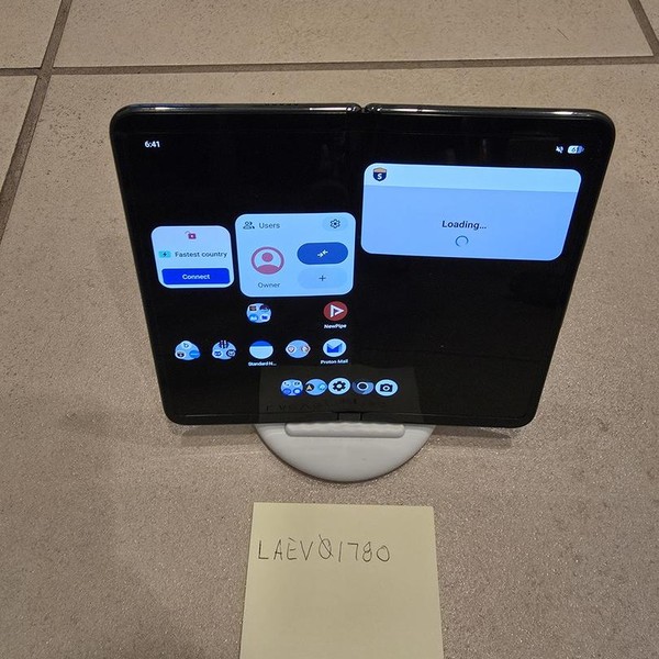 Google Pixel Fold - Unlocked, 256 GB, Obsidian, 12 GB, G9FPL