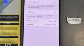 Good
													Apple iPhone 15 Pro Max - Unlocked, Black, 256 GB, A2849, photo 1 of 8