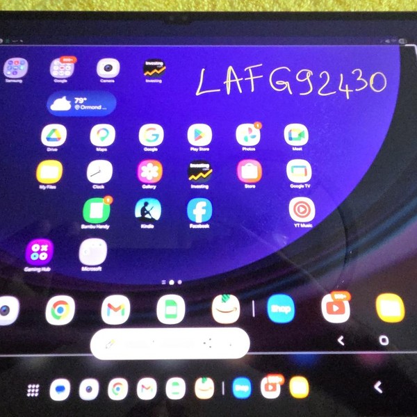 Samsung Galaxy Tab S9 Ultra - Wi-Fi, 256 GB, Graphite, 12 GB, SM-X910
