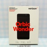 New Orbic Wonder - Verizon, Black