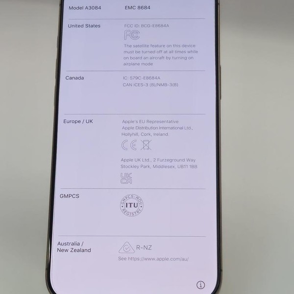 Apple iPhone 16 Pro Max - Unlocked, 256 GB, Desert, A3084