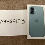 New Apple iPhone 16 - Unlocked, 128 GB, Teal, A3081