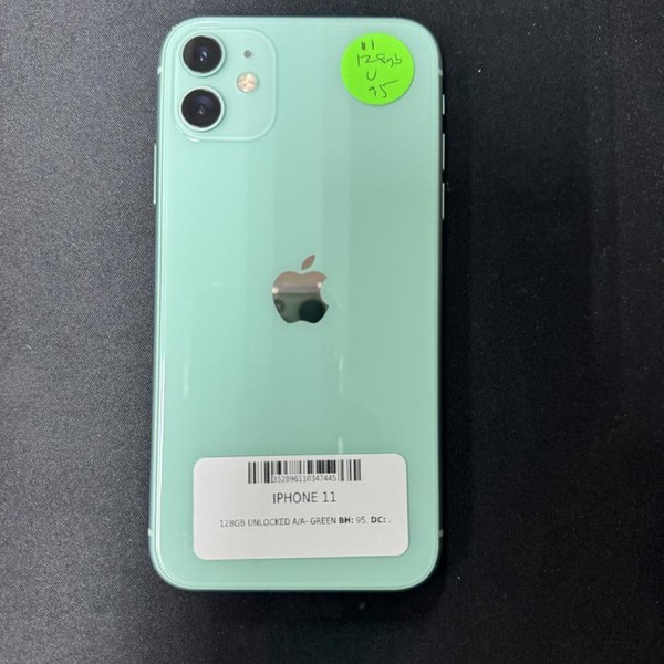 Apple iPhone 11 - Unlocked, 128 GB, Green, A2111