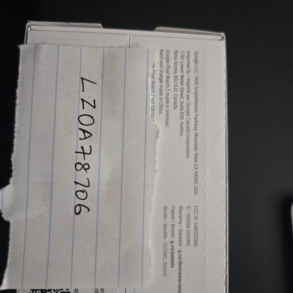 Google Pixel Watch 2 - Unlocked, Silver, LTE